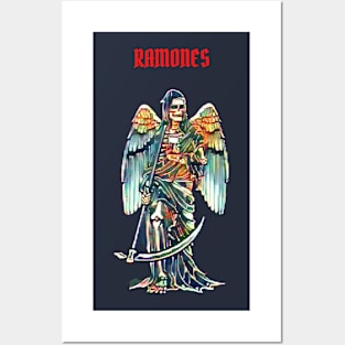 Devil Angel Ramones Posters and Art